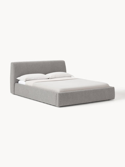 Clonwyth Upholstered Bouclé Bed with Storage