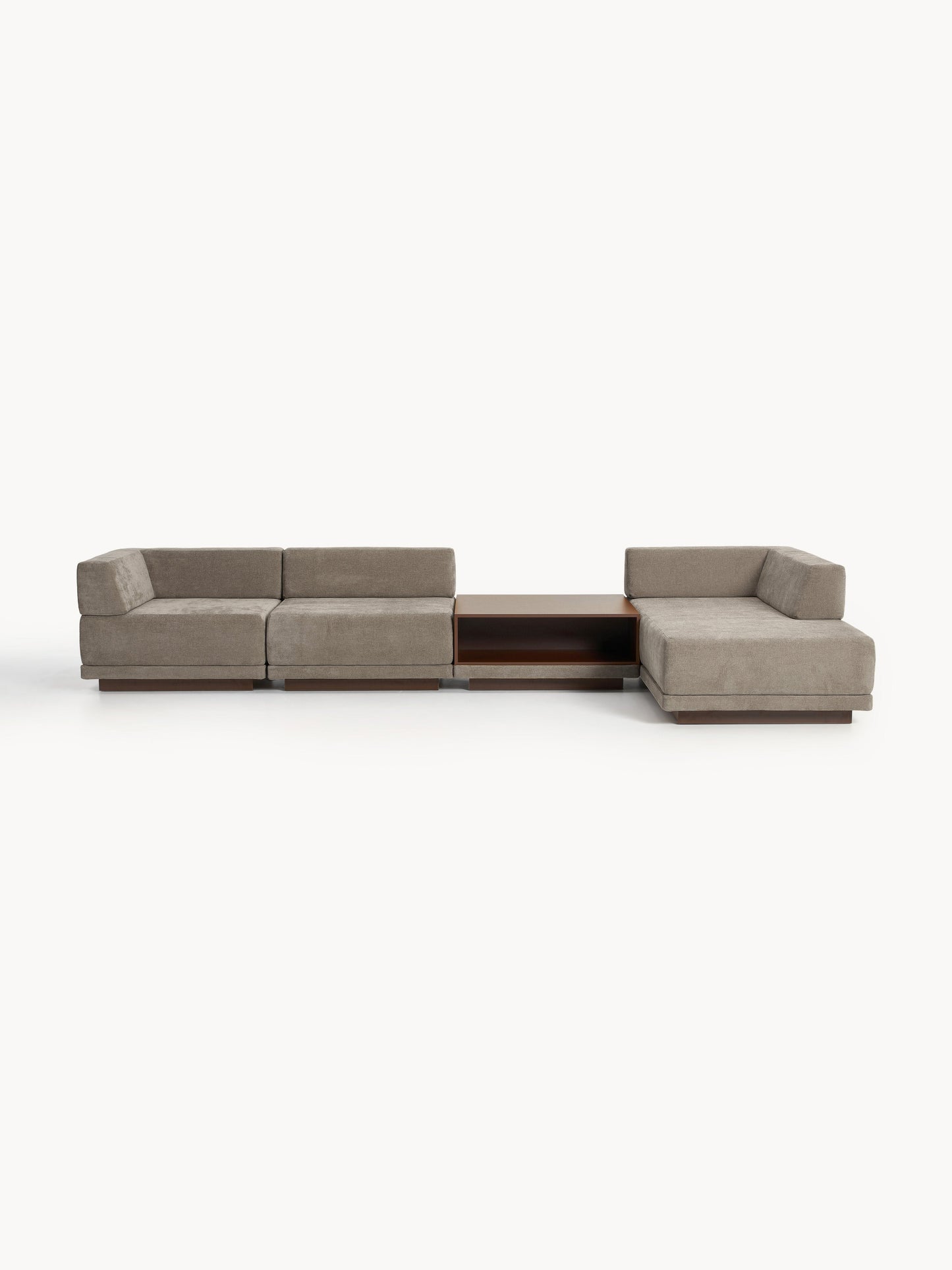 Colmairis Modular Corner Sofa (4-Seater) with Coffee Table
