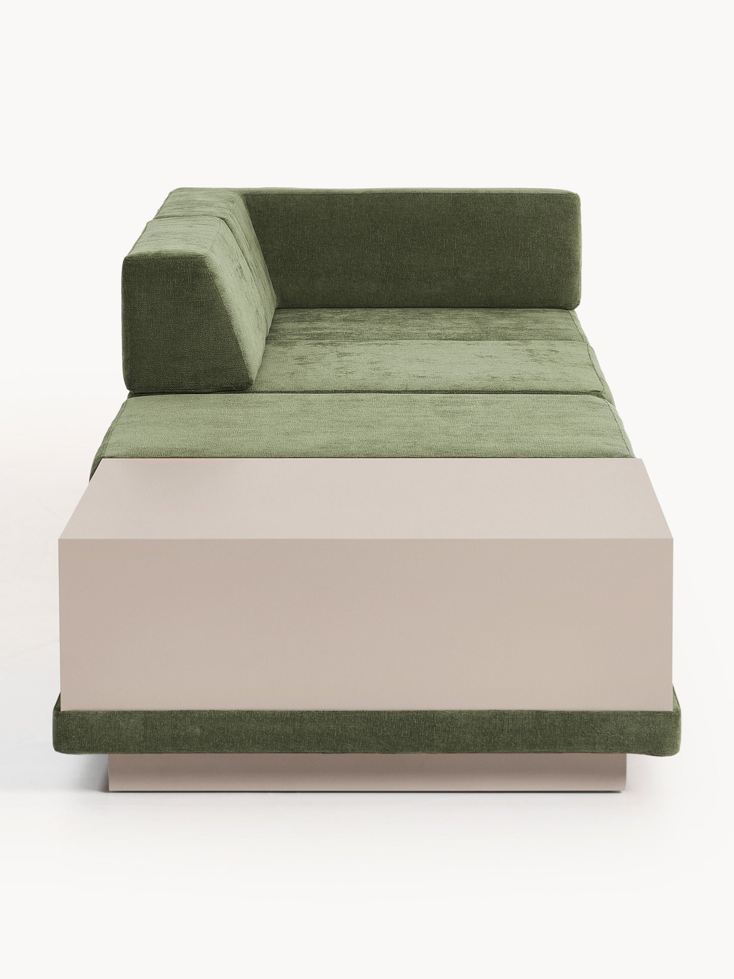 Colmairis Modular Sofa (4-Seater) with Coffee Table & Ottoman