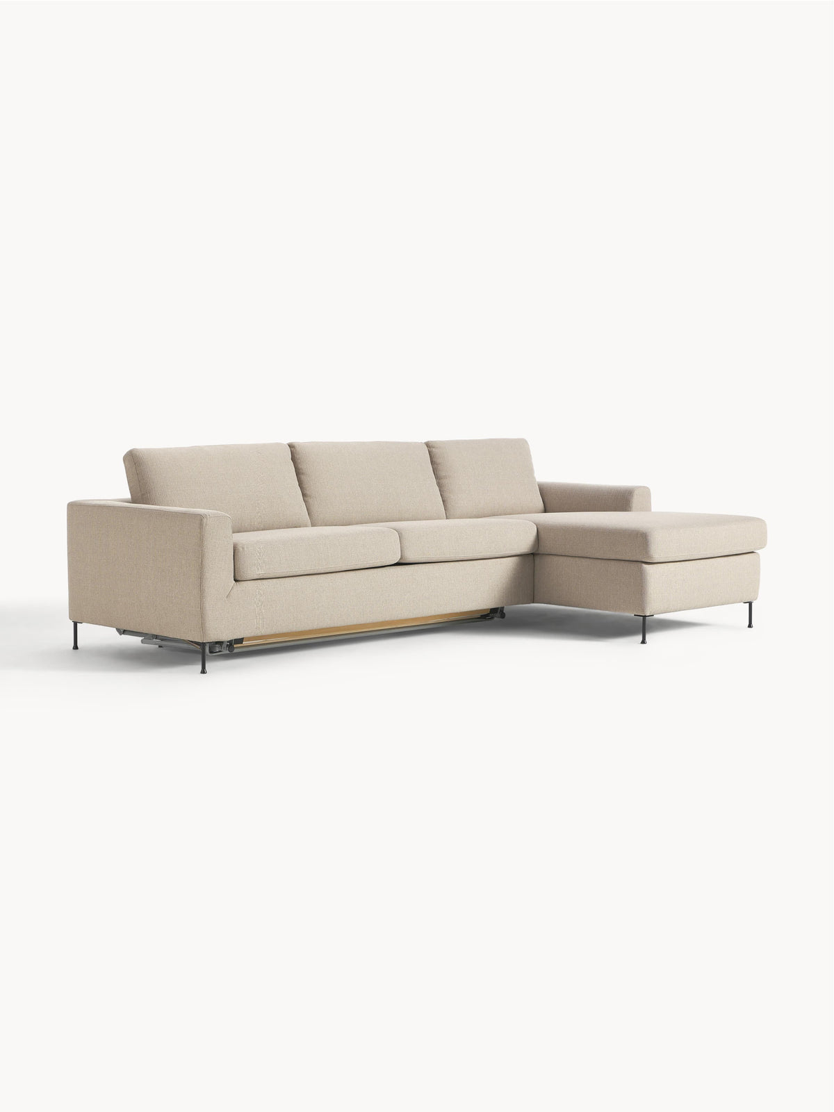 Cuclaine 3-Seater Sofa Bed with Mattress