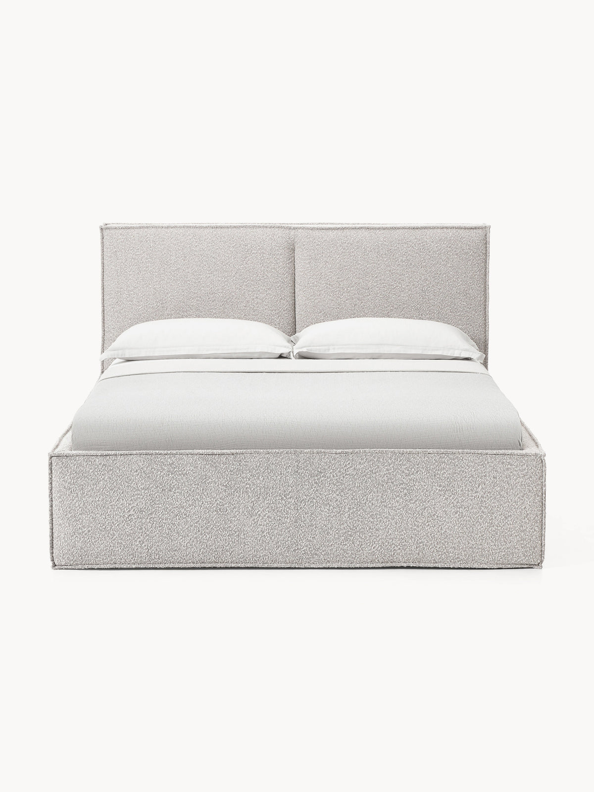 Drenmair Bouclé Upholstered Bed