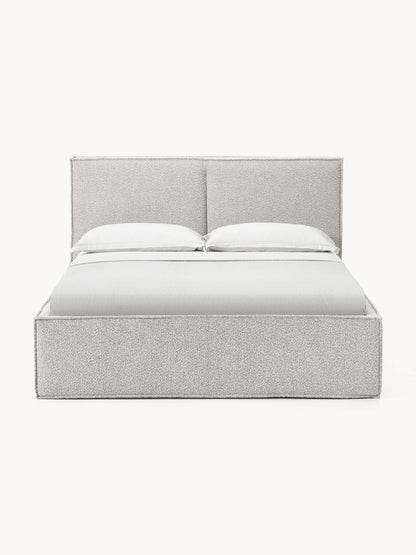Drenmair Bouclé Upholstered Bed