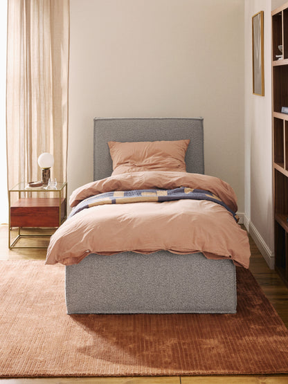 Drenmair Single Bed in Bouclé