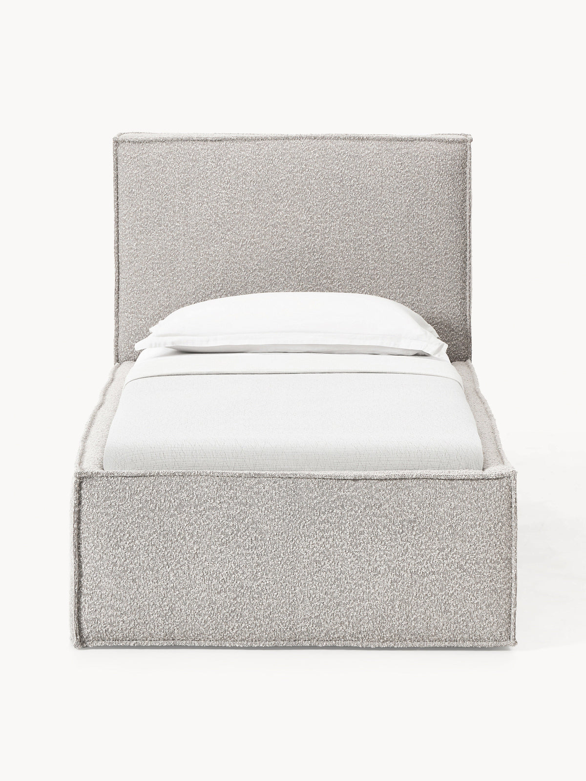 Drenmair Single Bed in Bouclé