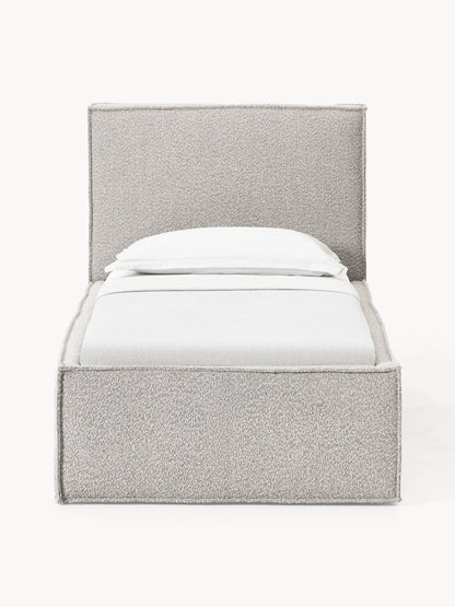 Drenmair Single Bed in Bouclé