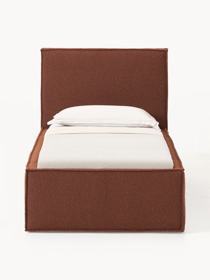 Drenmair Single Bed in Bouclé
