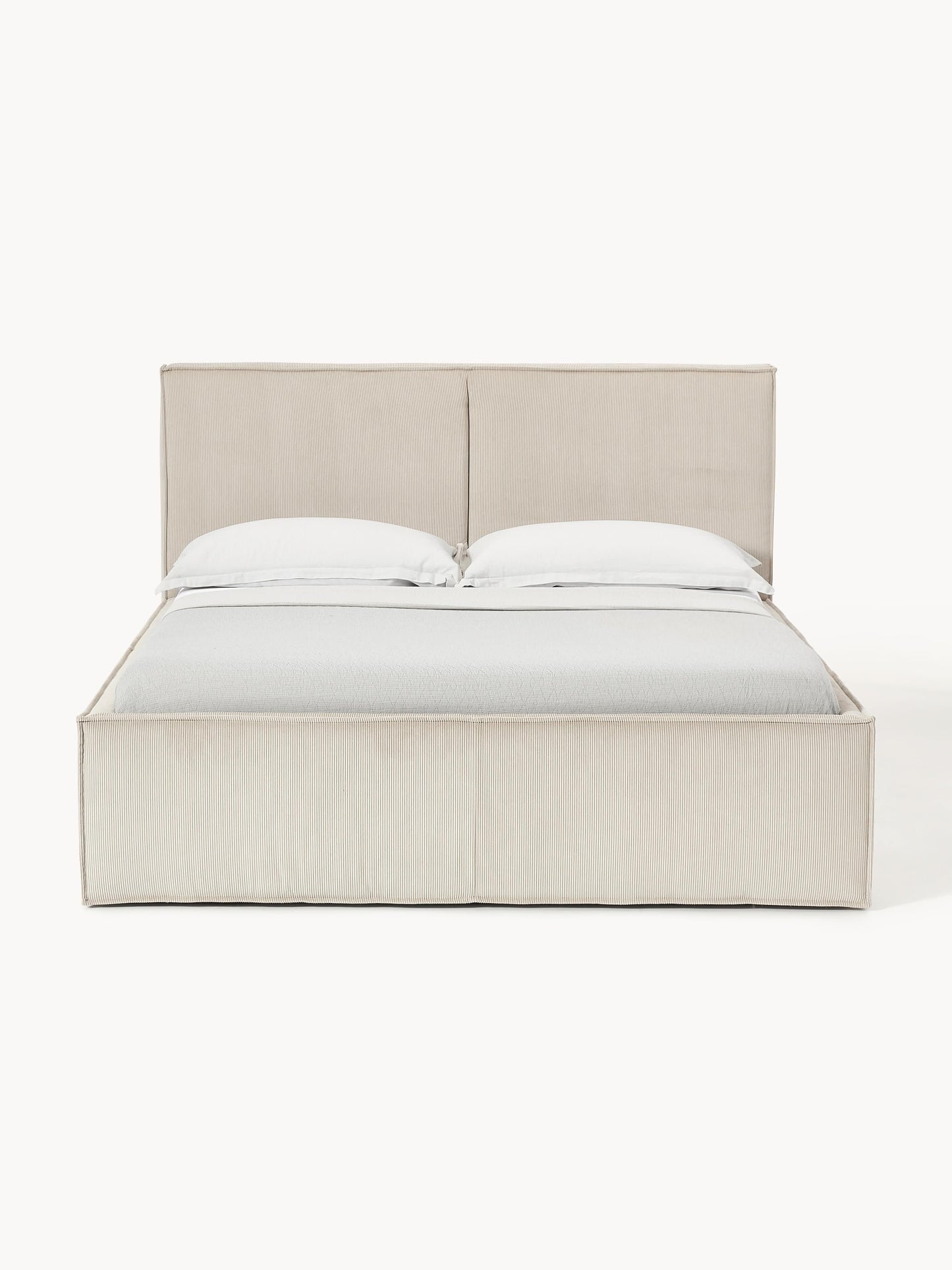 Drenmair Upholstered Bed in Corduroy