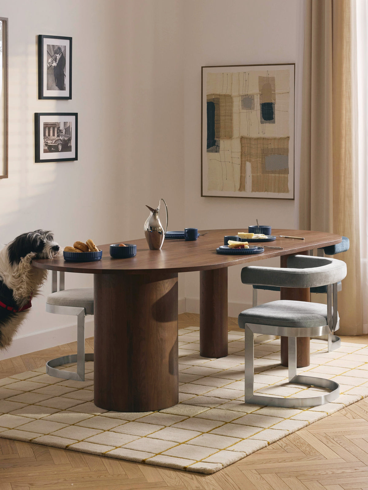 Dunlairis Oval Oak Dining Table, in Various Sizes