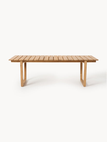 Eikvaris Teak Wood Garden Table, 229 x 100 cm