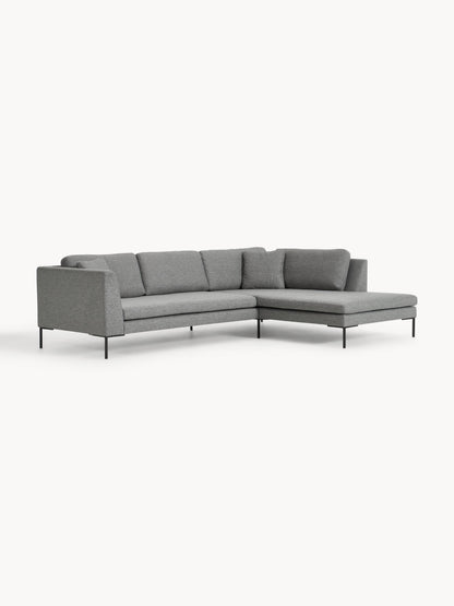 Emmravel Corner Sofa with Metal Legs