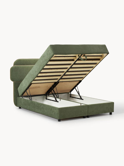 Enricair Box Spring Bed with Storage