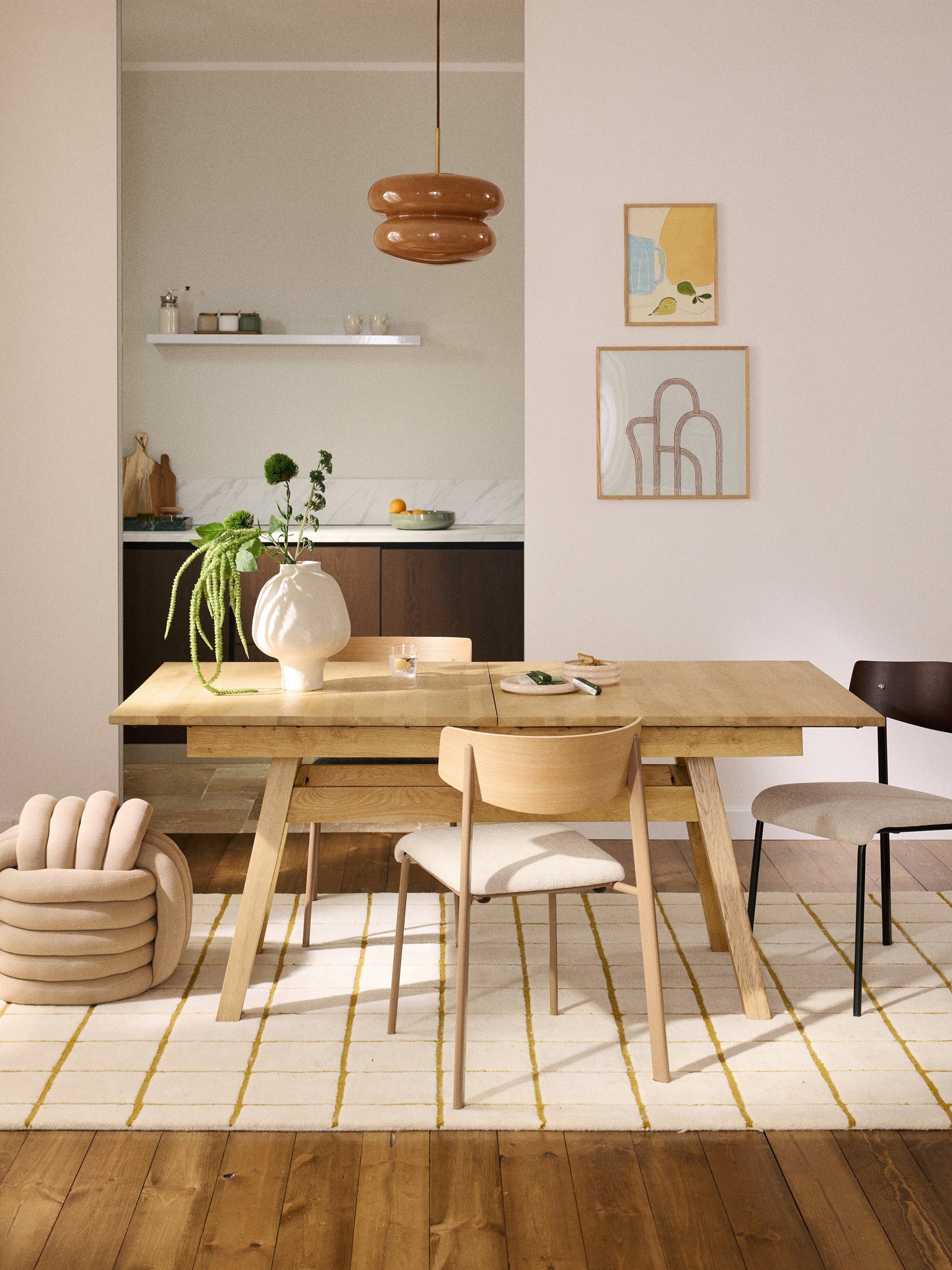 Ethlorne Dining Table, Extendable, 180 - 220 x 100 cm