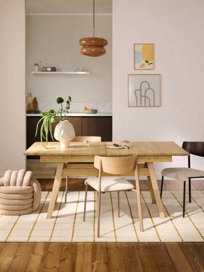 Ethlorne Dining Table, Extendable, 180 - 220 x 100 cm