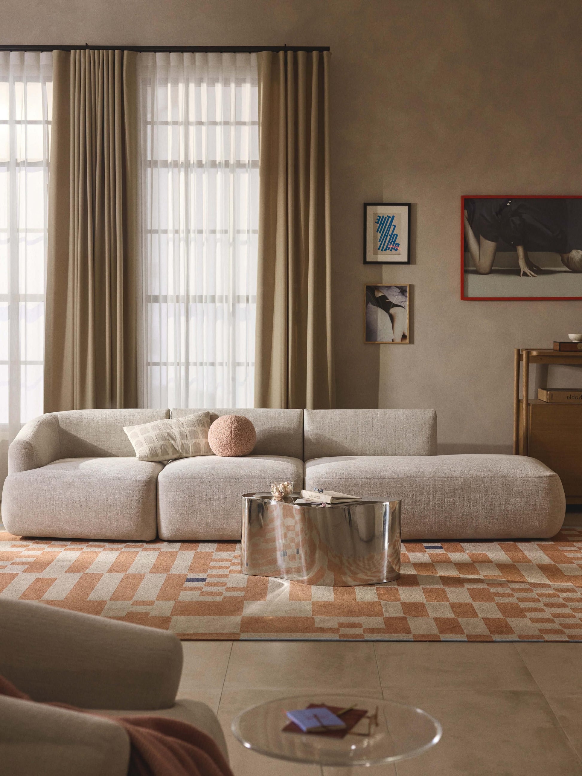 Fionwara 2-Seater Modular Chaise
