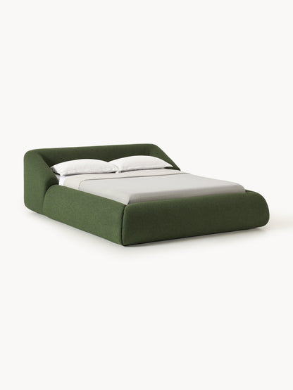 Fionwara Bouclé Upholstered Bed