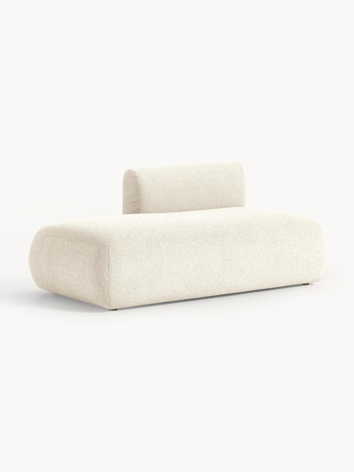Fionwara Chaise Module in Bouclé