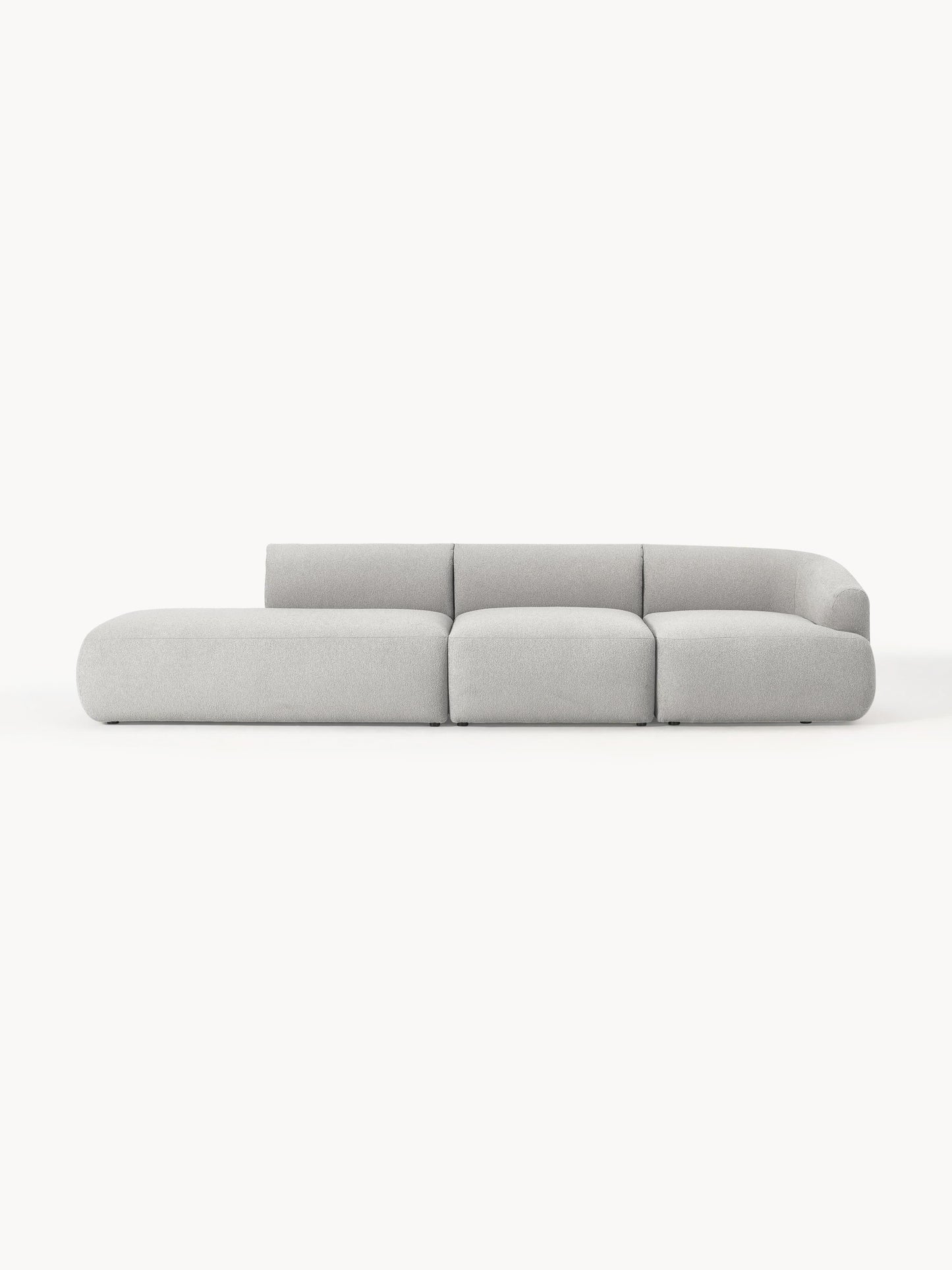 Fionwara Modular Chaise in Bouclé (2-Seater)