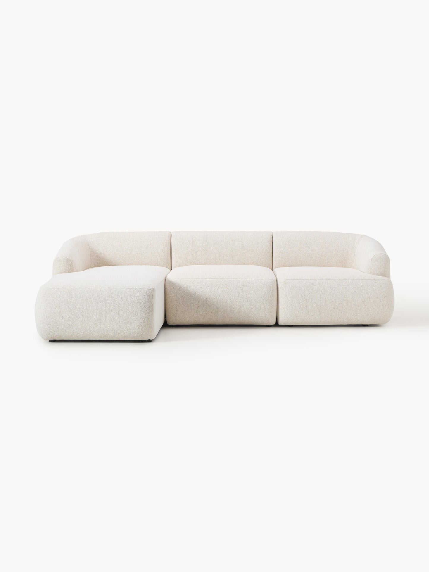 Fionwara Modular Corner Sofa (3-Seater) in Bouclé