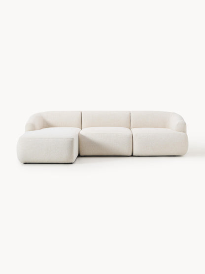 Fionwara Modular Corner Sofa (3-Seater) in Bouclé