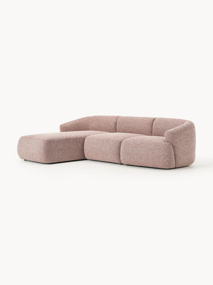 Fionwara Modular Corner Sofa (3-Seater) in Bouclé