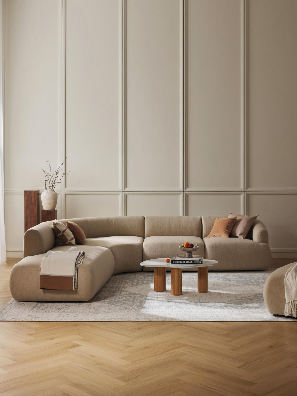 Fionwara Modular Corner Sofa (4-Seater)