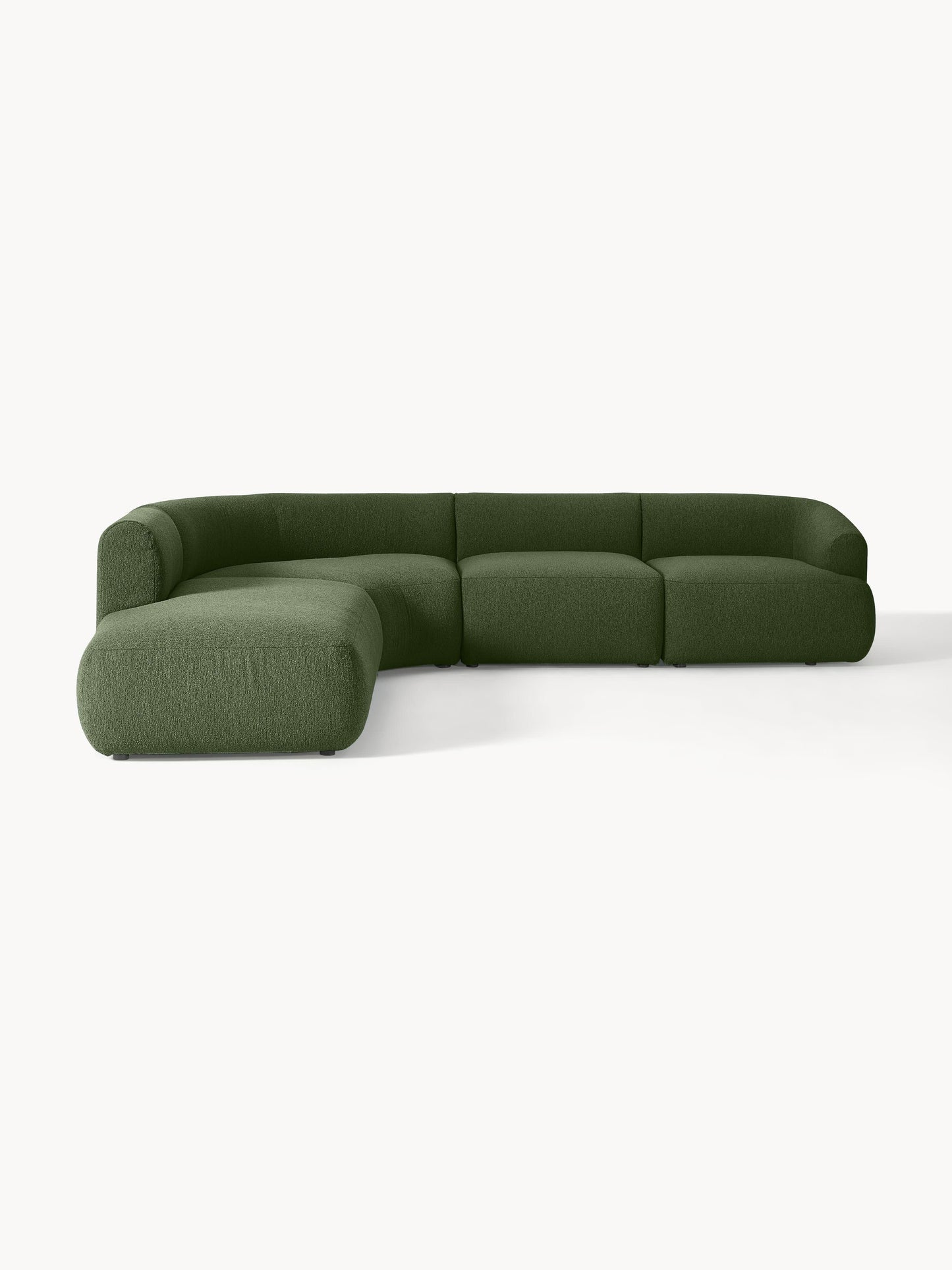 Fionwara Modular Corner Sofa (4-Seater) in Bouclé