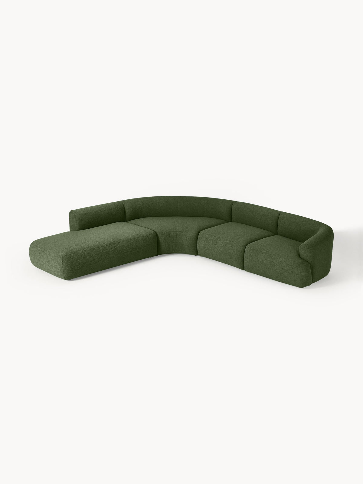 Fionwara Modular Corner Sofa (4-Seater) in Bouclé