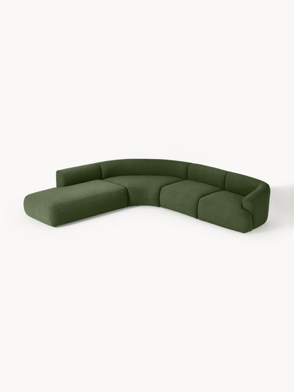 Fionwara Modular Corner Sofa (4-Seater) in Bouclé