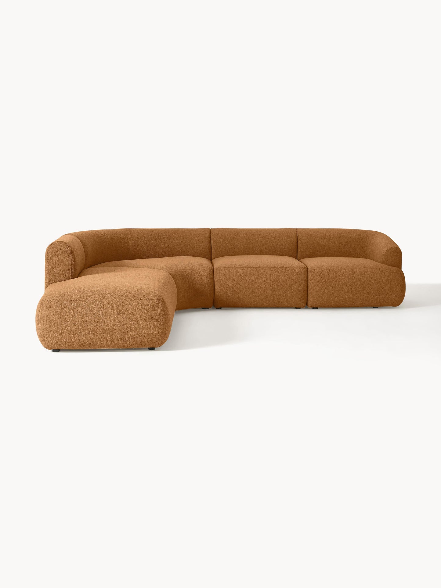Fionwara Modular Corner Sofa (4-Seater) in Bouclé