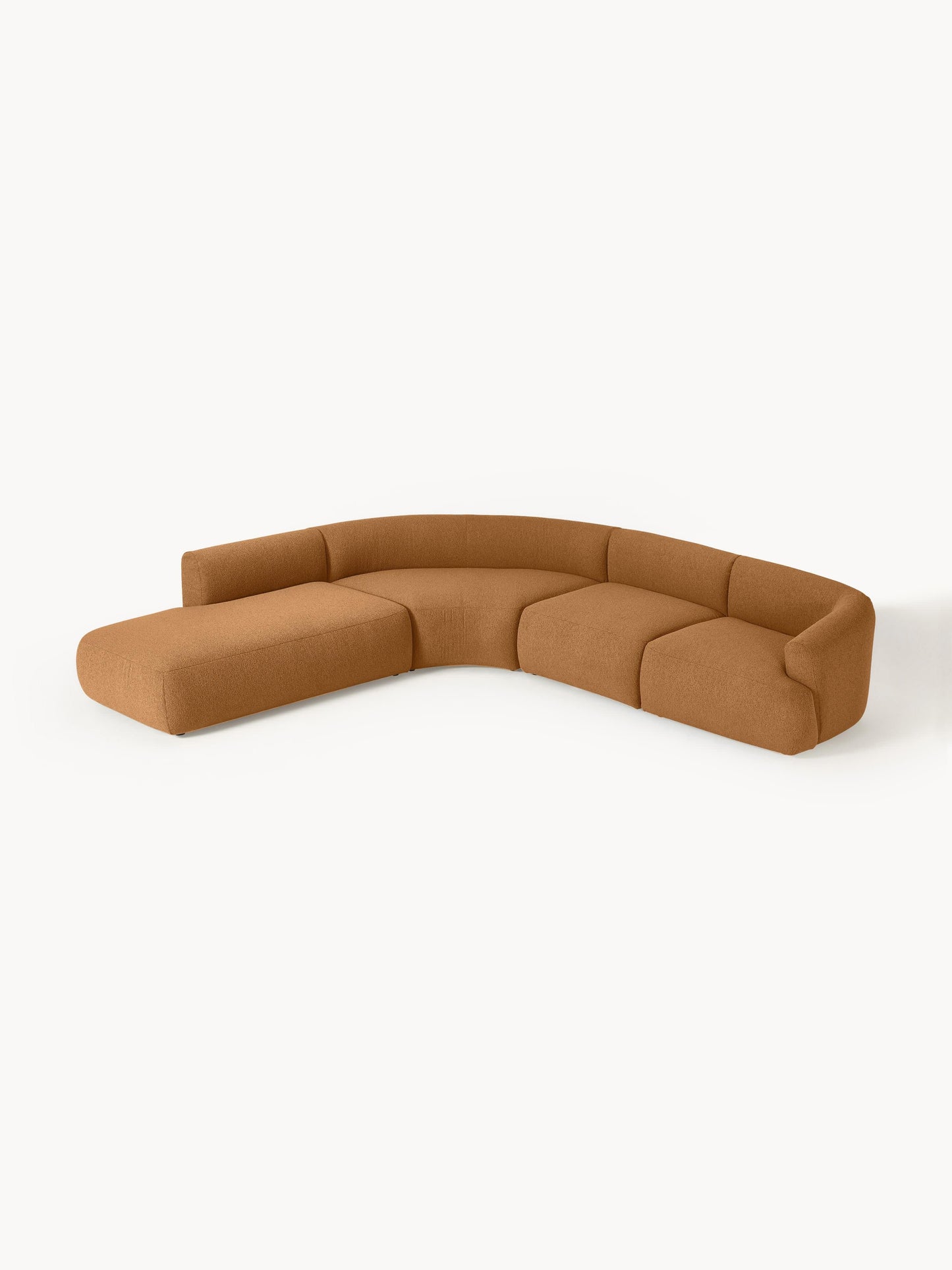 Fionwara Modular Corner Sofa (4-Seater) in Bouclé