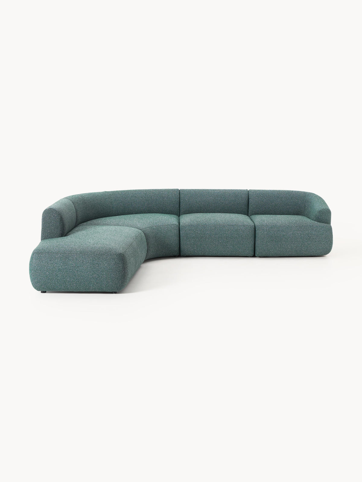 Fionwara Modular Corner Sofa (4-Seater) in Bouclé