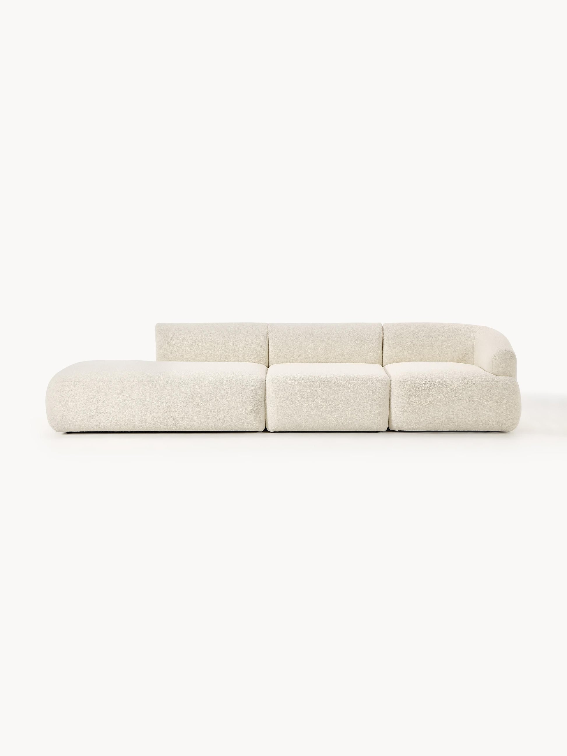 Fionwara Modular Ottoman in Teddy (3-Seater)