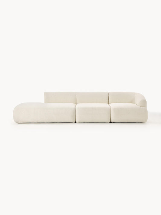 Fionwara Modular Ottoman in Teddy (3-Seater)