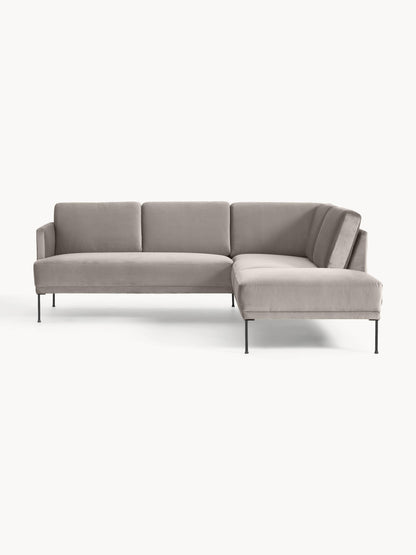 Fluvraine Corner Sofa in Velvet