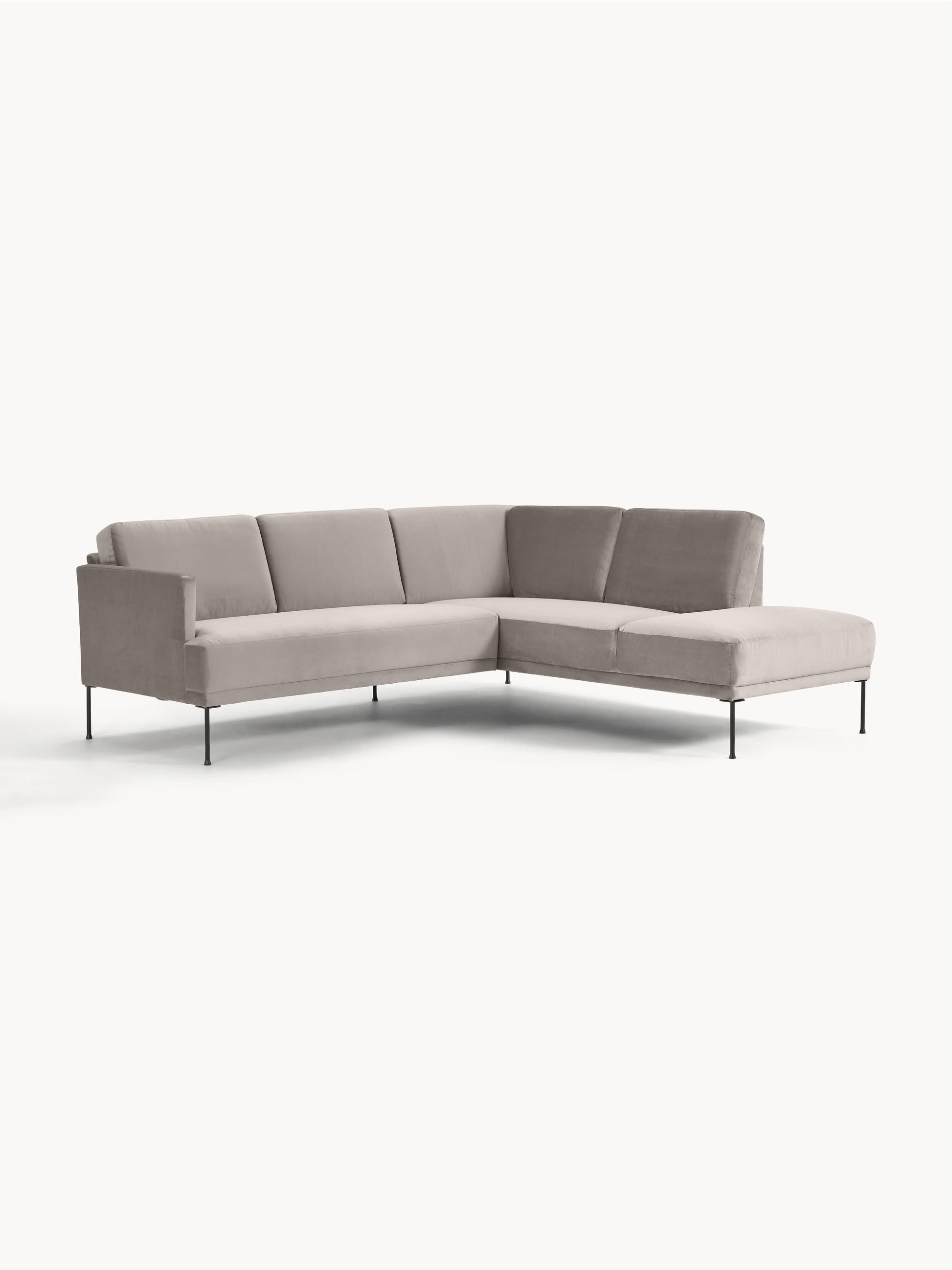 Fluvraine Corner Sofa in Velvet