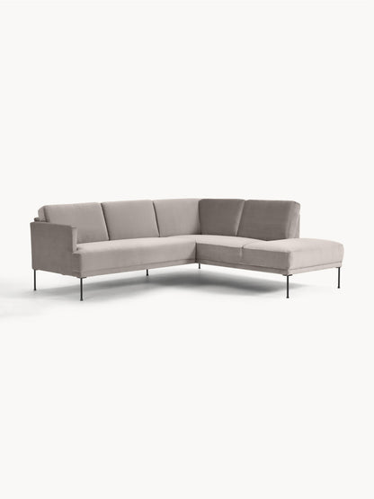Fluvraine Corner Sofa in Velvet
