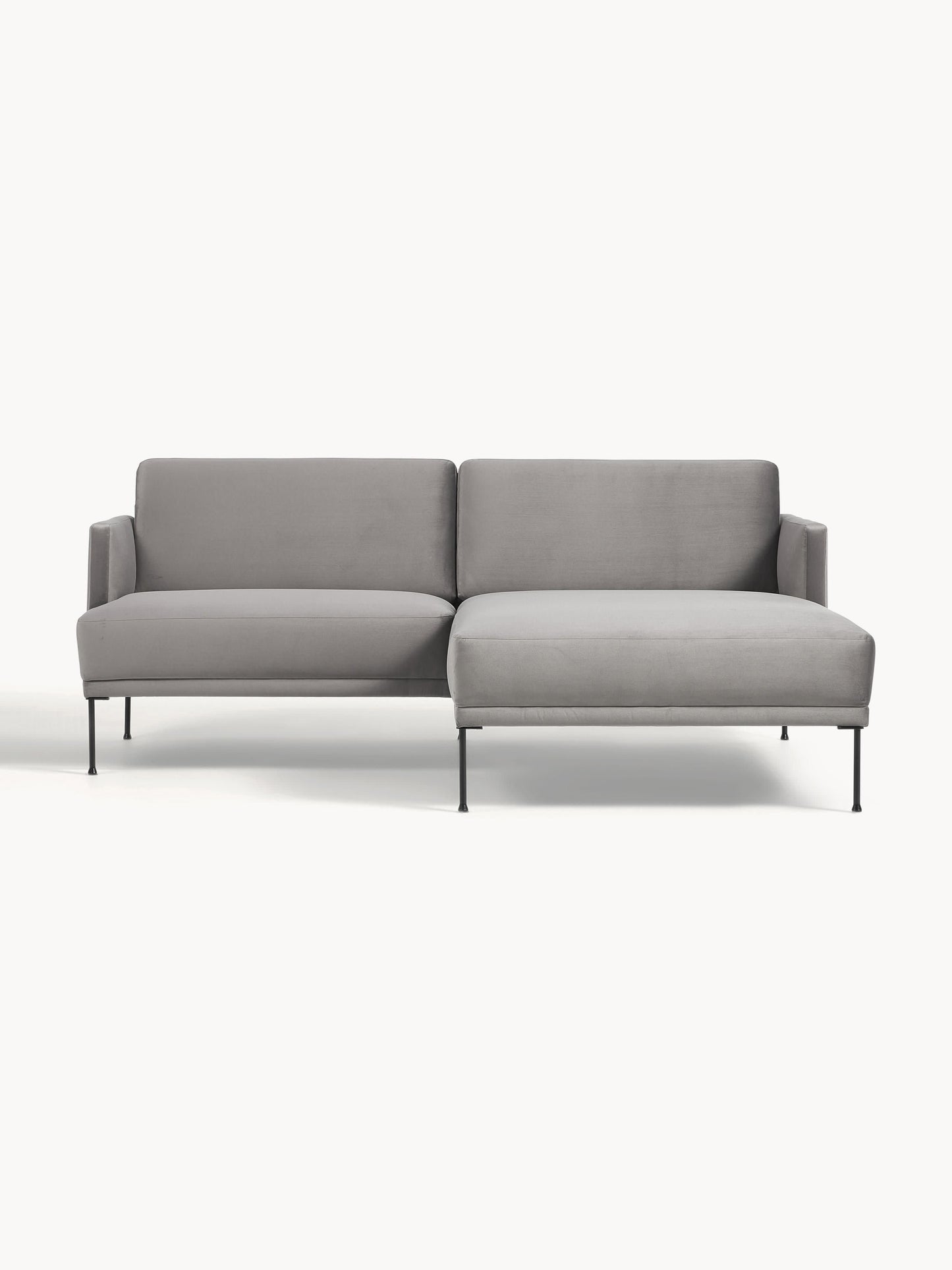 Fluvraine Small Corner Sofa in Velvet