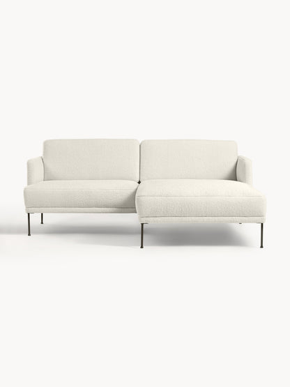 Fluvraine Small Teddy Fabric Corner Sofa