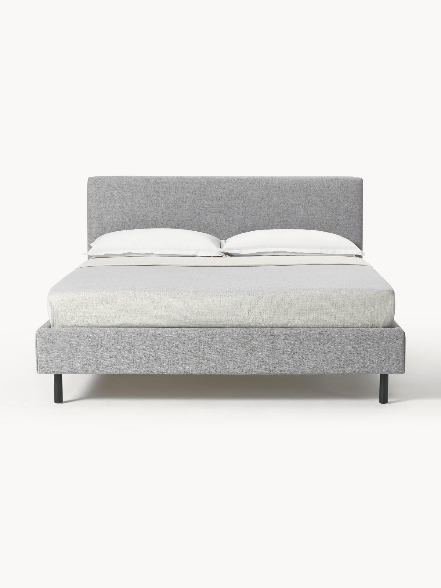 Giulverne Upholstered Bed with Wooden Feet