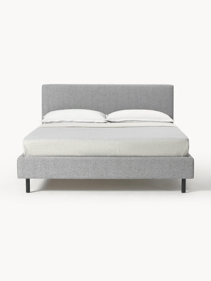Giulverne Upholstered Bed with Wooden Feet