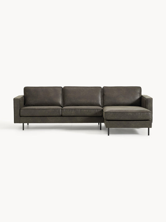 Huntbrae Corner Sofa (3-Seater) in Leather