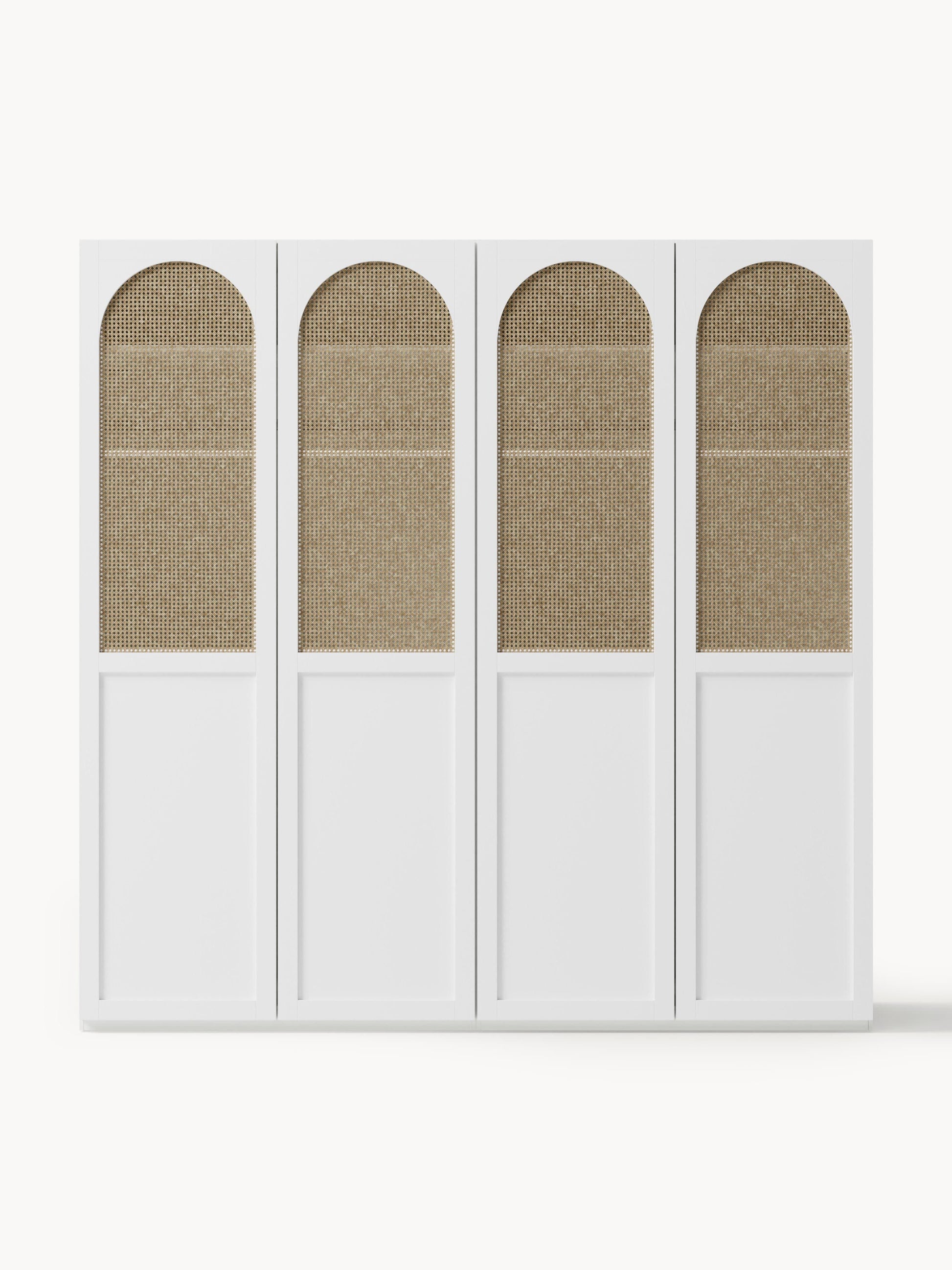 Jeanmarel Modular Hinged-Door Wardrobe, 200 cm Wide, in Various Sizes
