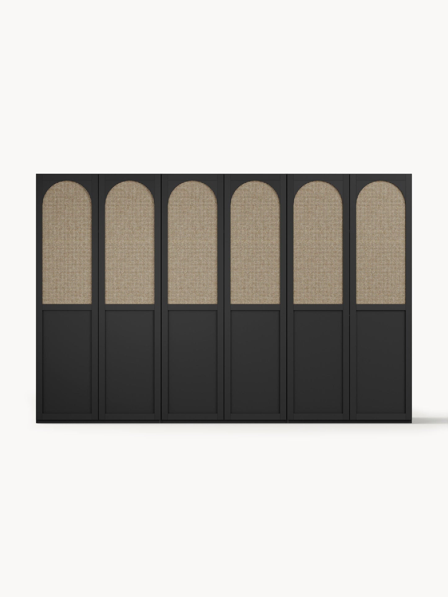 Jeanmarel Modular Hinged-Door Wardrobe, 300 cm Wide, in Various Sizes