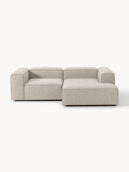 Lenmoray Linen Blend Corner Sofa, Modular (2-Seater)