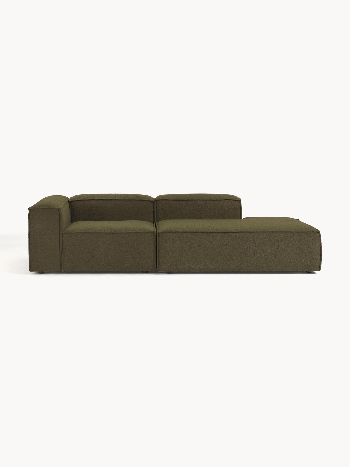 Lenmoray Modular Bouclé Ottoman
