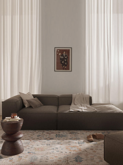 Lenmoray Modular Bouclé Ottoman