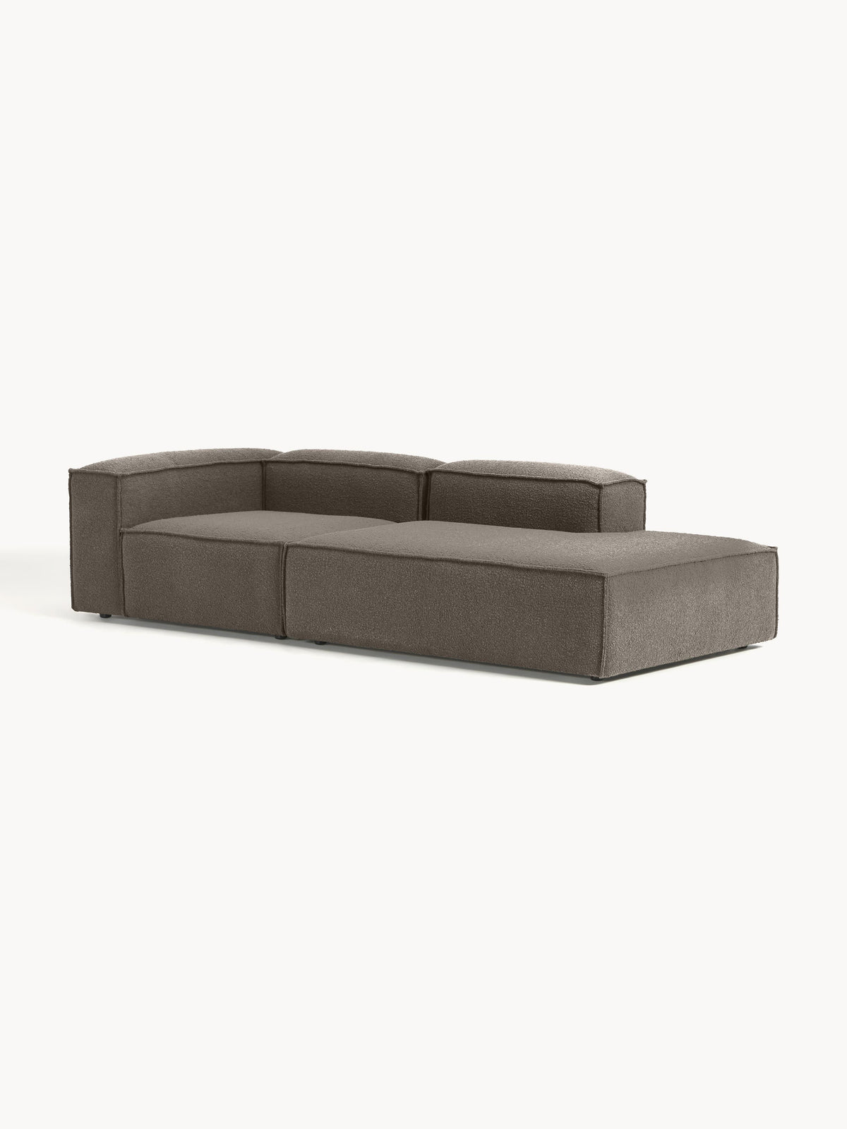 Lenmoray Modular Bouclé Ottoman
