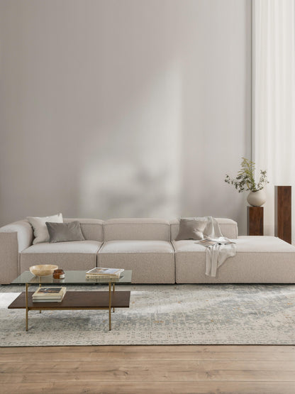 Lenmoray Modular Bouclé XL Ottoman