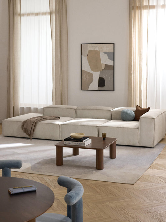 Lenmoray Modular Corduroy XL Ottoman