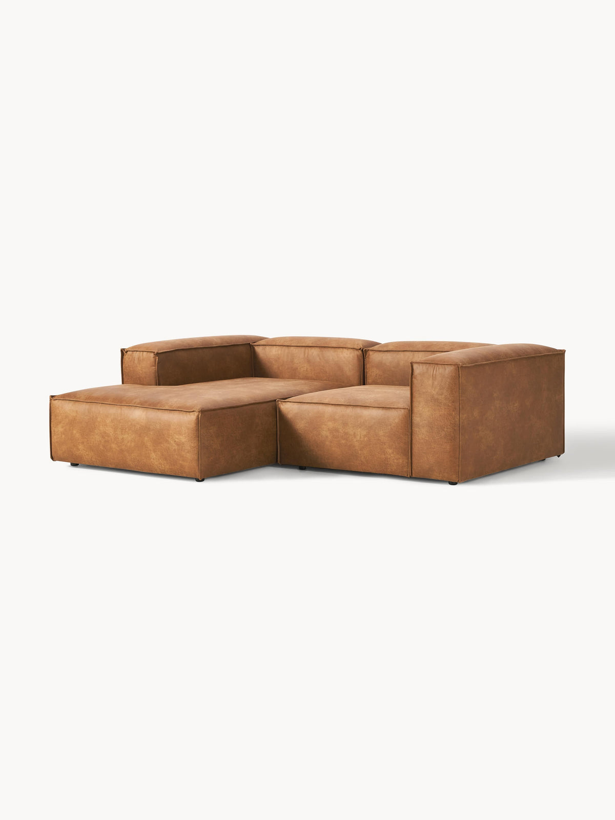 Lenmoray Modular Corner Sofa (2-Seater) in Leather